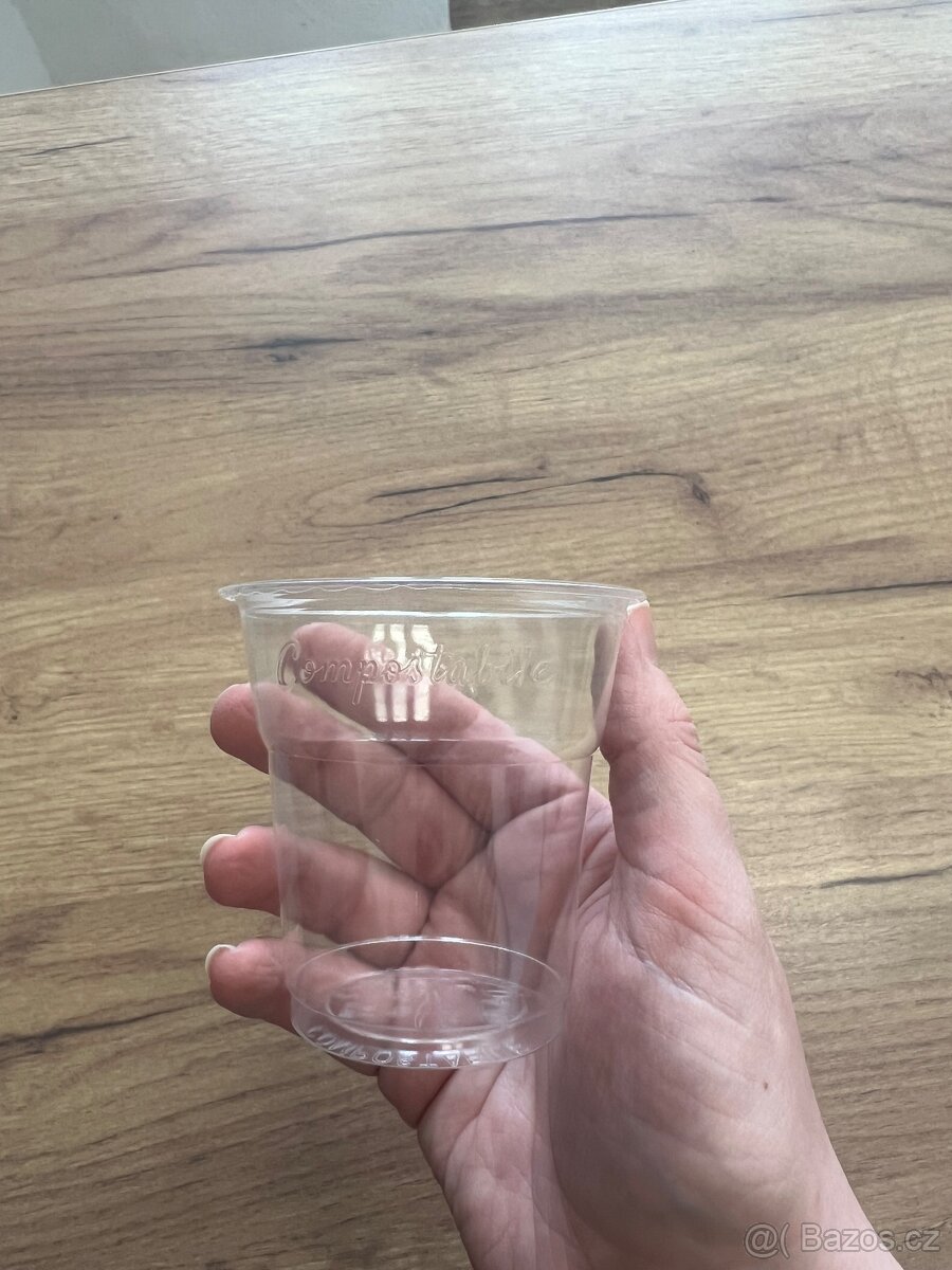 Kompostovatelné kelímky 200ml - 5