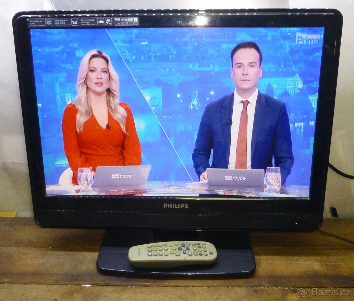 LCD televize 56 cm PHILIPS, 22 palců, nemá DVBT2 - 5