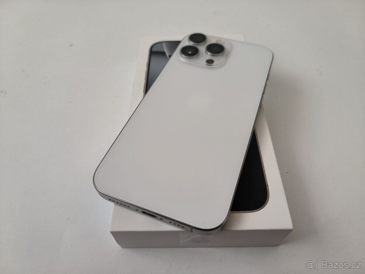 apple iphone 16 PRO 256gb White Titanium - 5