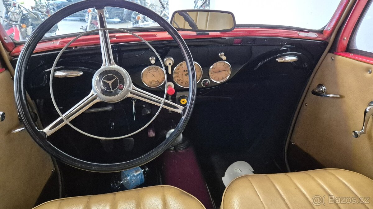 Mercedes 170 S 1949 Dívejte se na krásu jako na novou - 5