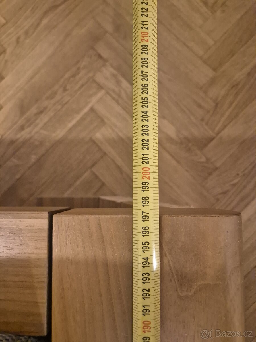 Manželská postel 180 x 200, 2x stolek, komoda - 5