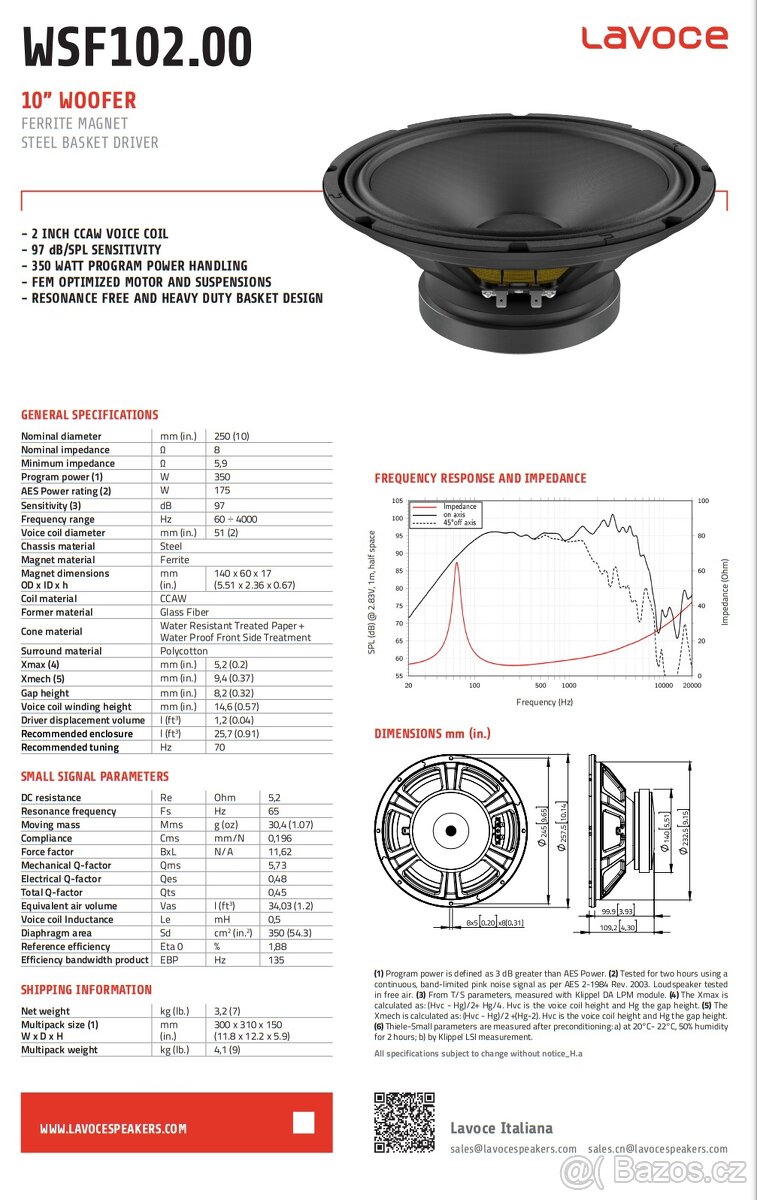 Lavoce WSF102.00 - 5