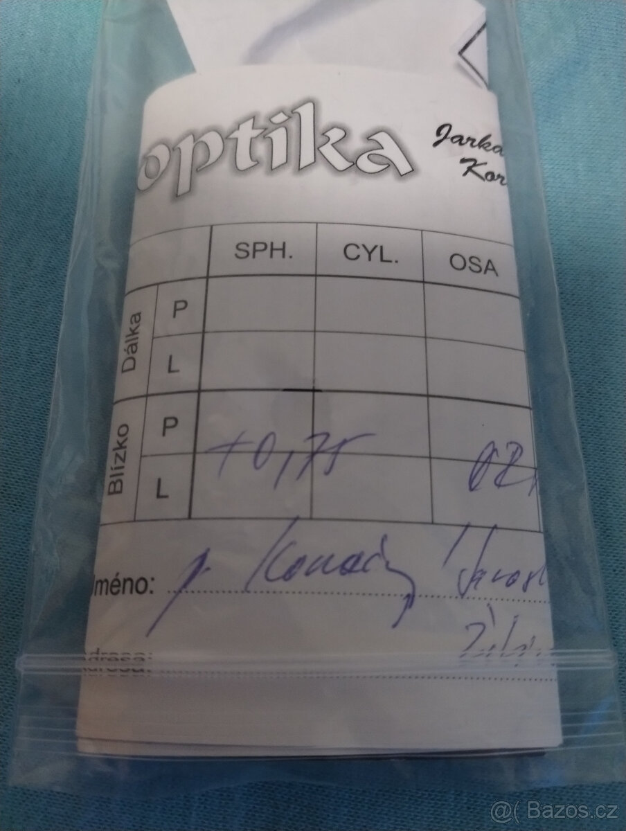 Prodam bryle 0,75 diop, nove - 5