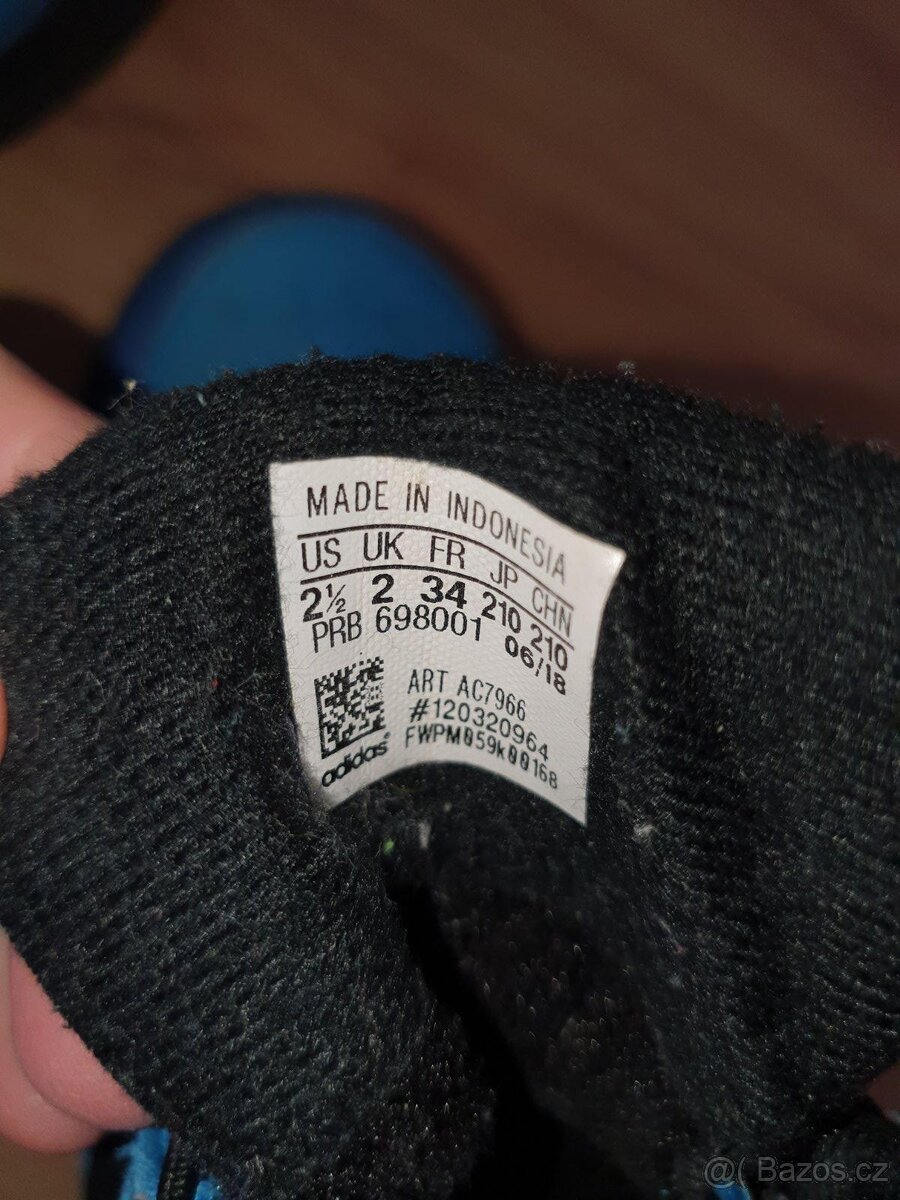 Zimní boty Adidas 34 - 5