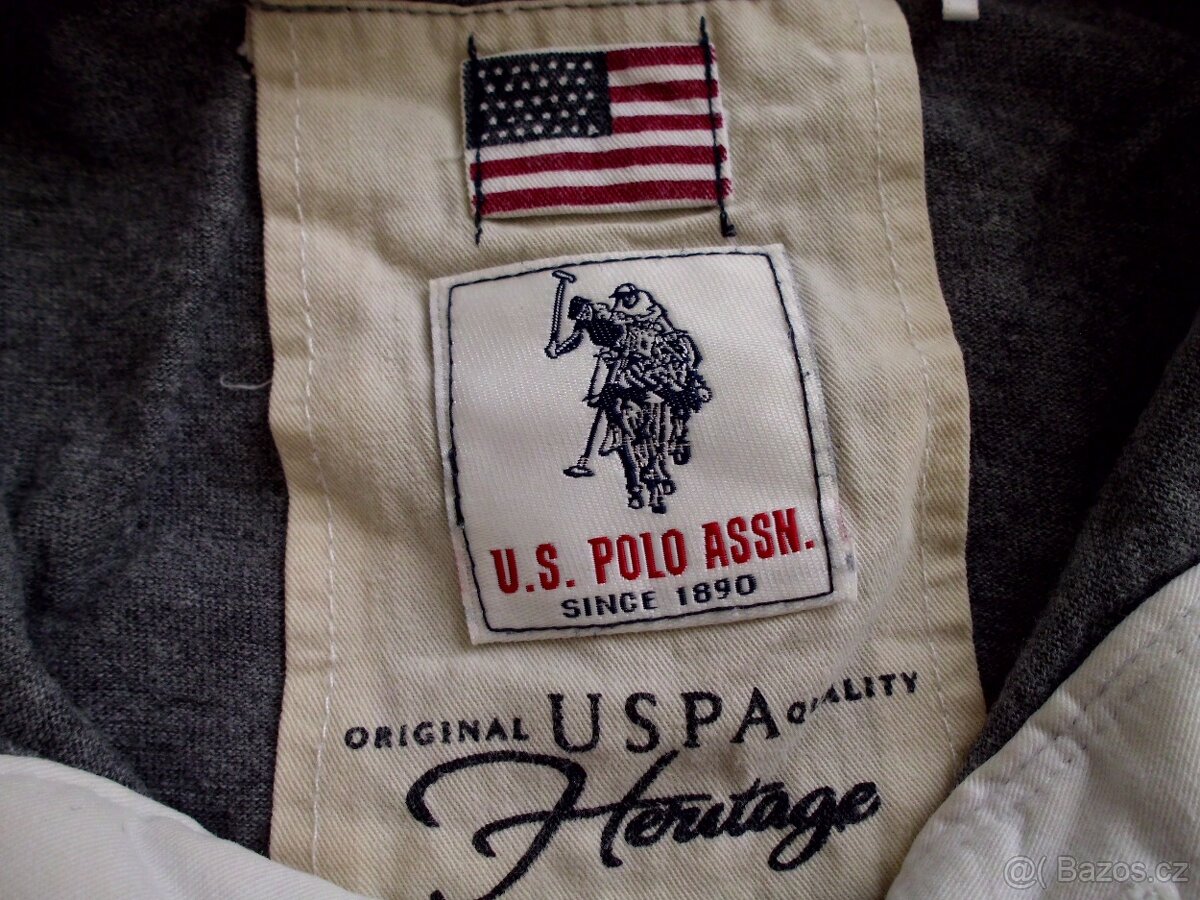 U.S.Polo Assn. pánske polo tričko M - 5