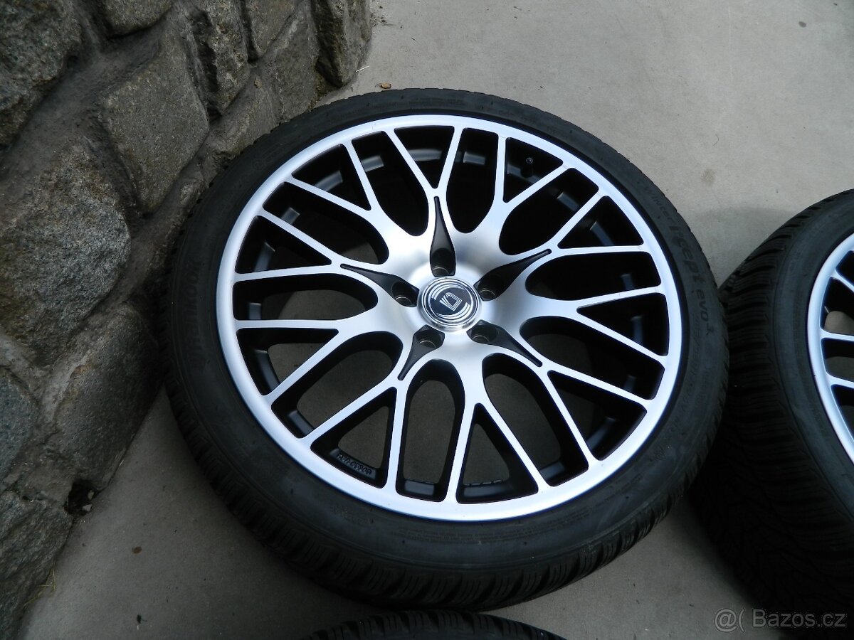 alu kola 5x112 +zimní pneu 7,5mm r19 Audi S5 - 5