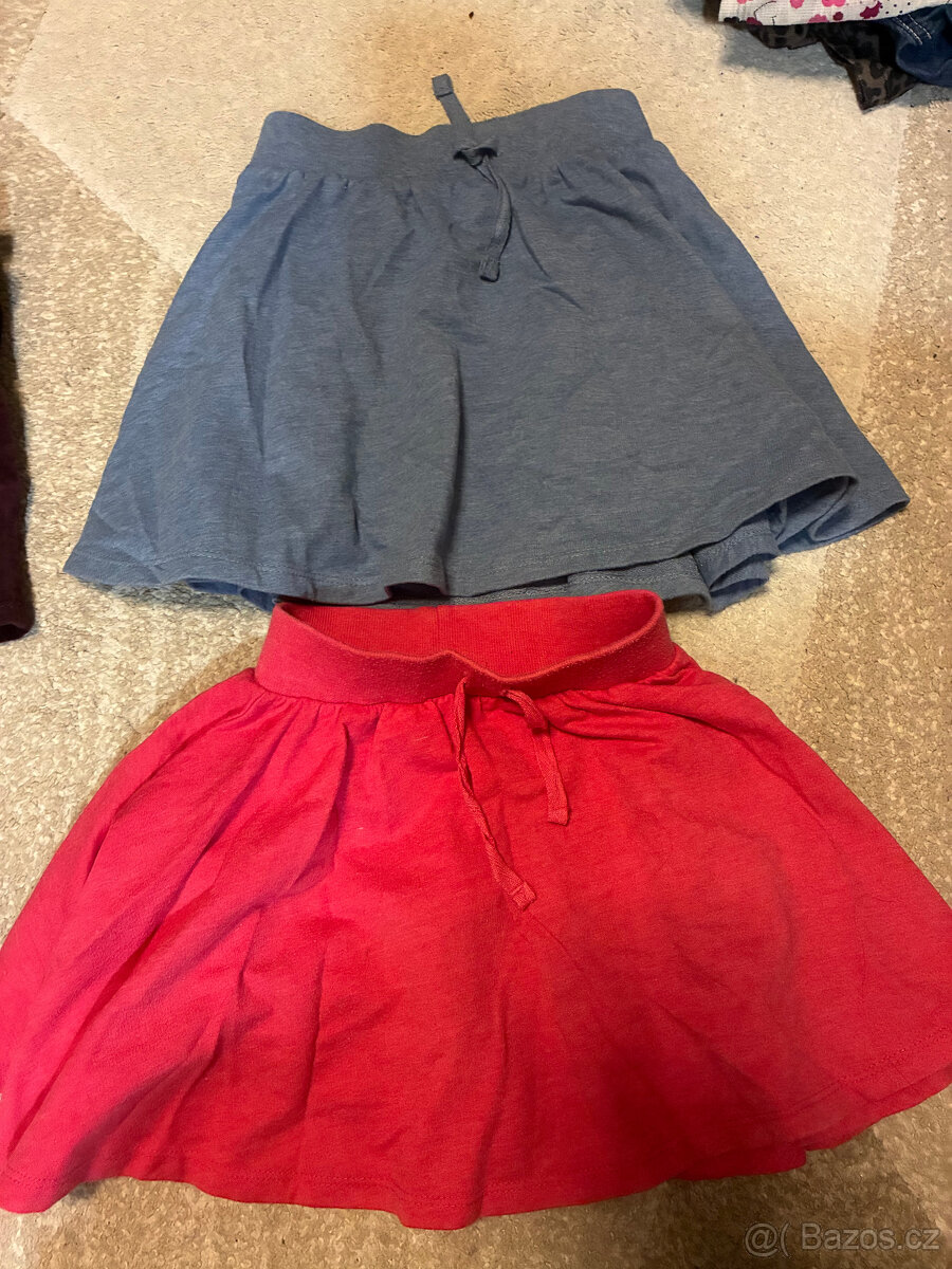 Oblečení pro holku šaty, sukně - vel. 122/128 ceny v textu - 5