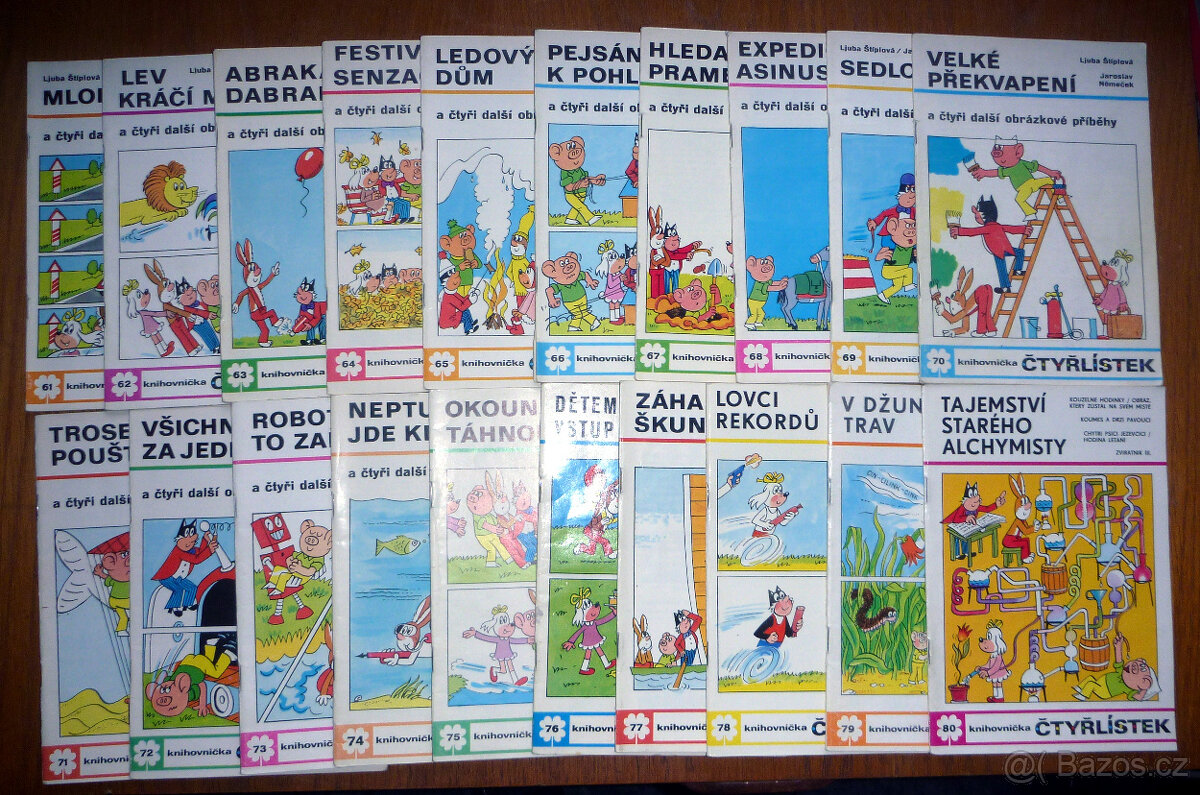 Čtyřlístky nečíslované až 100, zvláštní vydání - 5