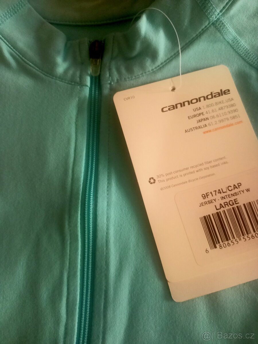 Prodám nové dámské cyklistické tričko Cannondale - 5