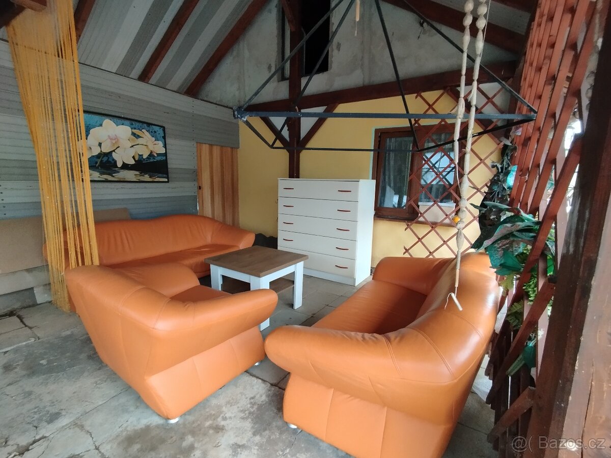 Sedací souprava ekokůže 3,2,1 - 5