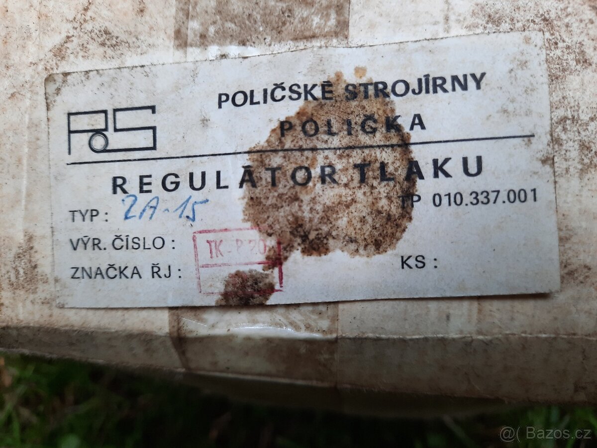 Regulátor tlaku RA 15 - 5