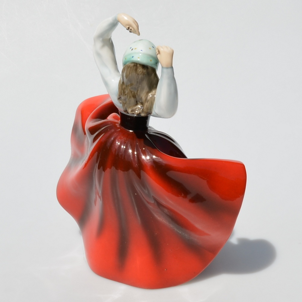 Royal Doulton 2 sběratelské porcelánové sošky - Tanečnice - 5