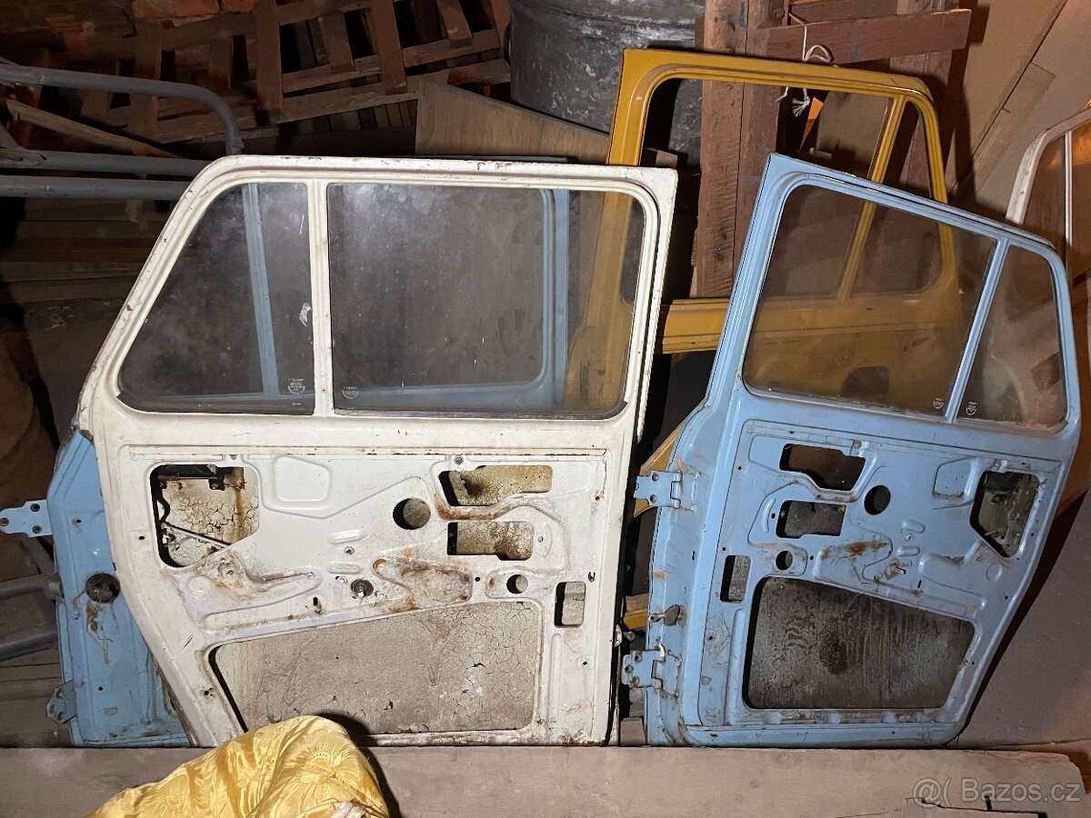 Plechařina + kola Škoda 100 - 5