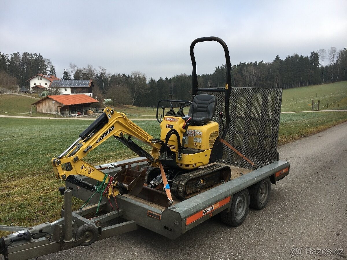 Podvalník na převoz bagru-Koupím - 5