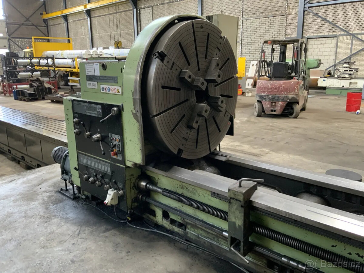 hrotový soustruh TOS SU 125/ 8000 - 5