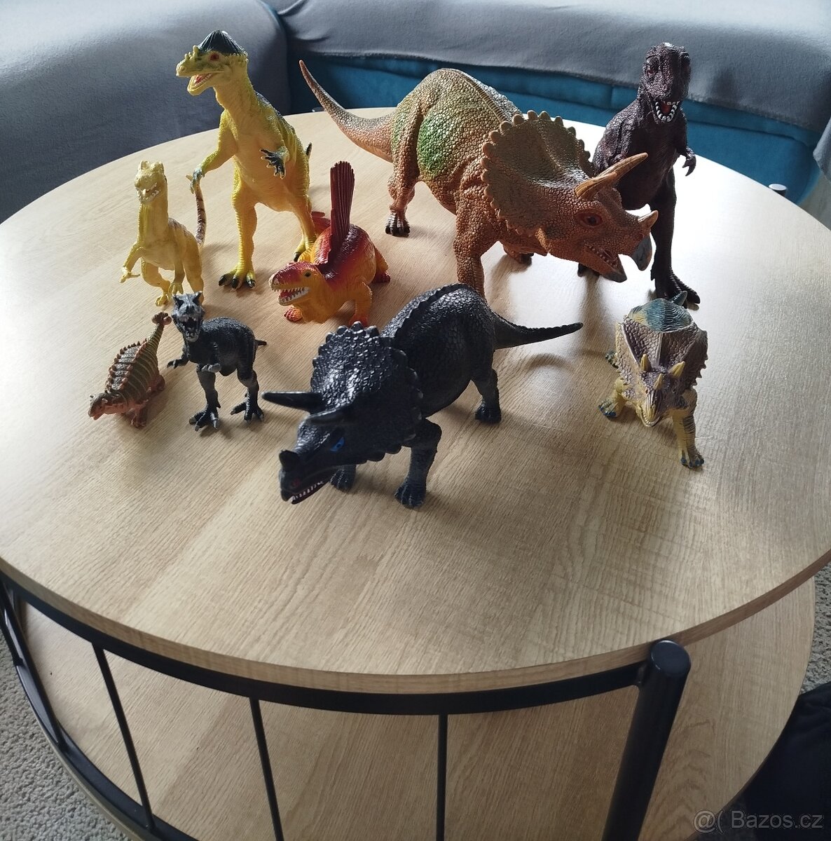 Figurky Dinosaurů (celkem 8ks) krásný stav - 5
