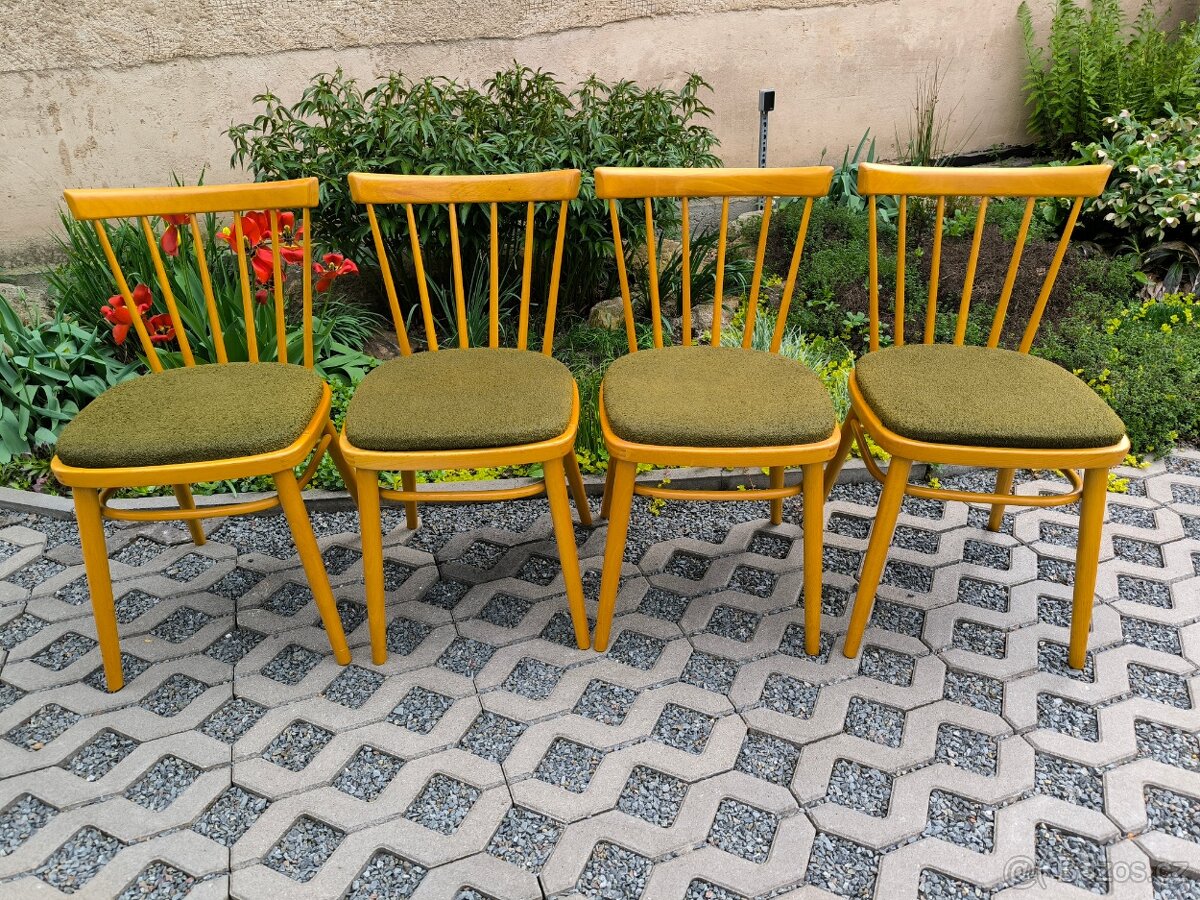 Retro jídelní židle F. Jirák - Brusel 60. léta - 5