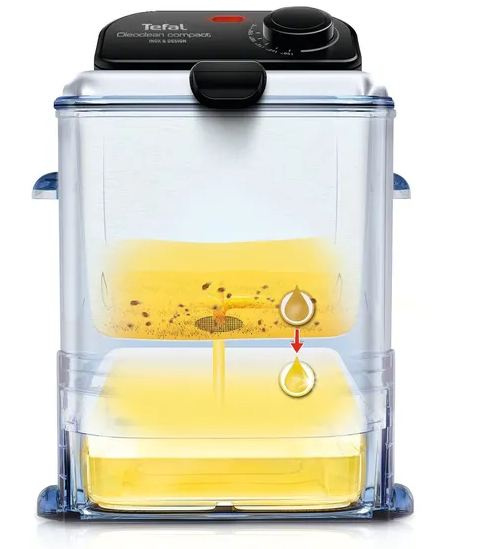 Použitá fritéza Tefal Oleoclean Pro z nerezové oceli - 5