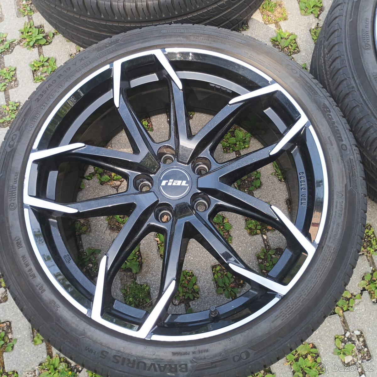 19 alu kola Rial 5x115 mm, 4ks + TPMS - 5
