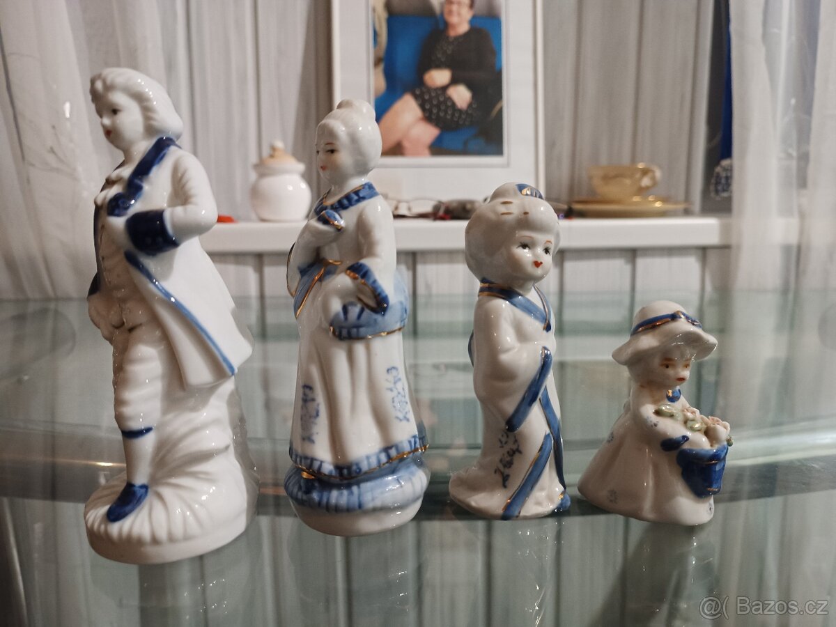 Prodám 3+1ks porcelánových figurek - 5