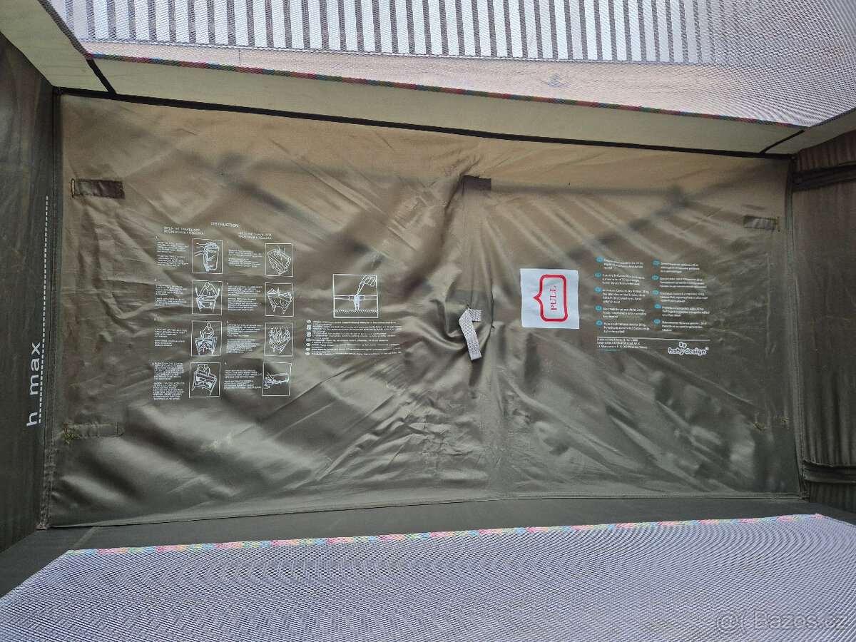 Dětská cestovní postýlka Baby Design 120x60 - 5