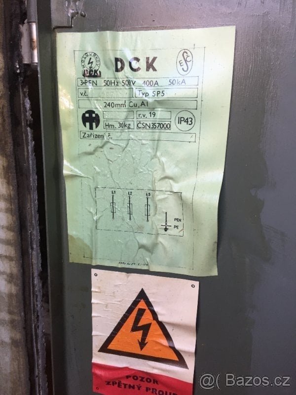 Přípojková skříň kabelová SP5 - 5