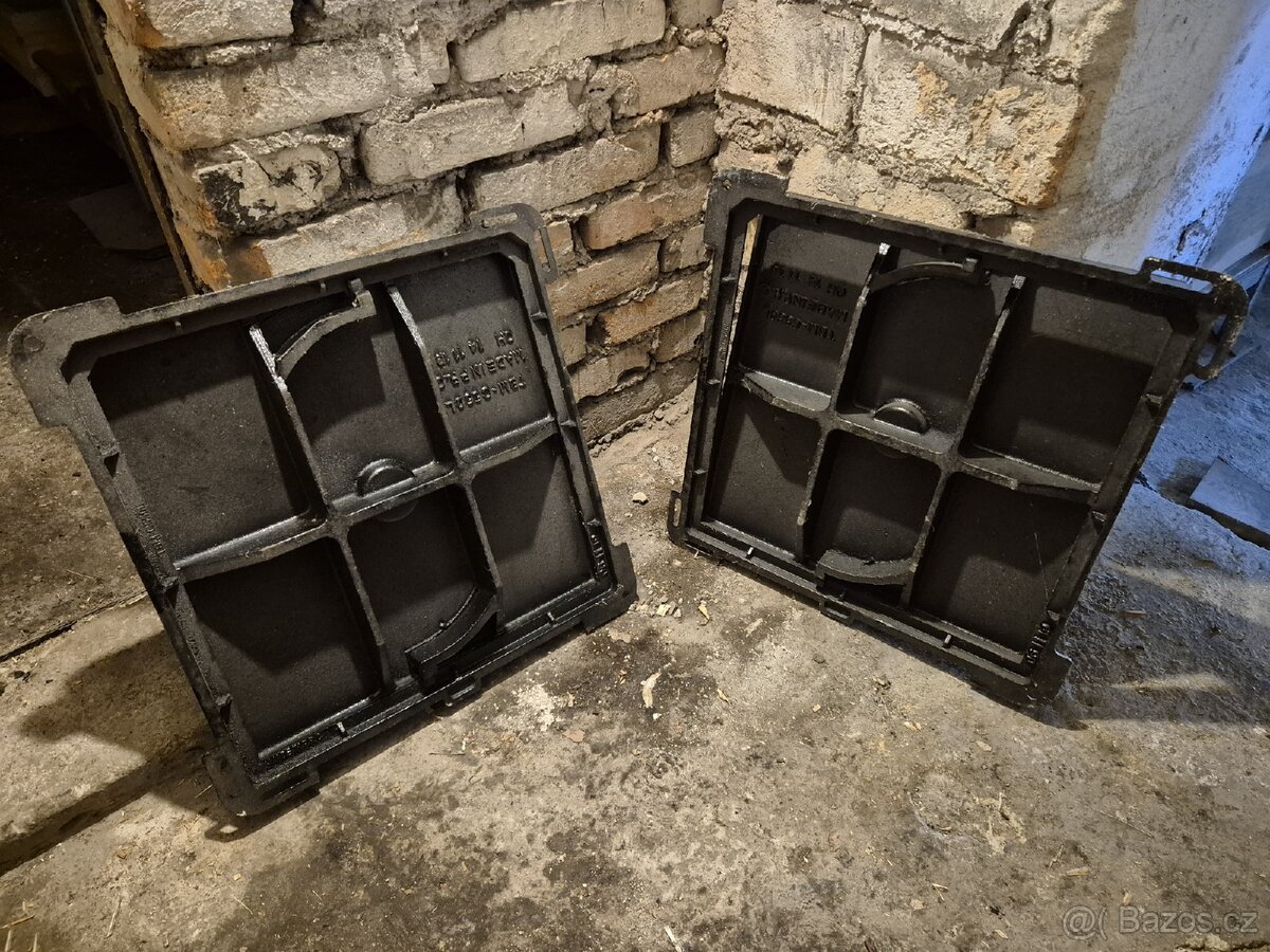 Litinové poklopy 550 x 550 - 5