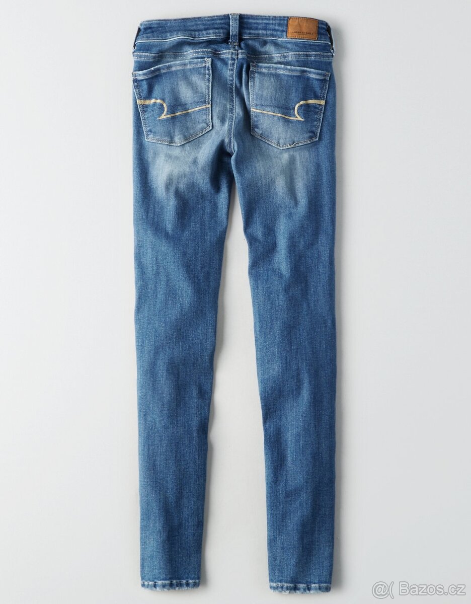 Modré rifle AMERICAN EAGLE vel. 28/34 - 5