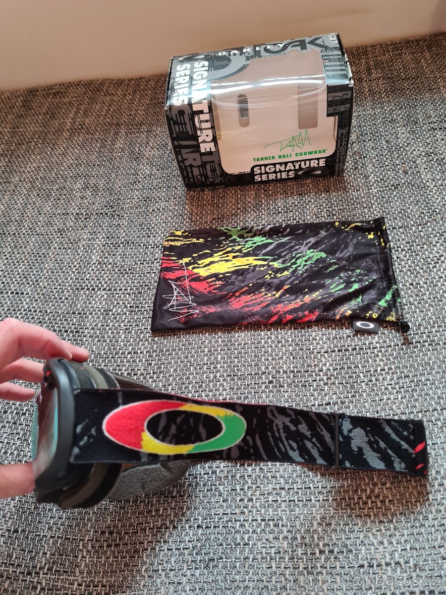 Oakley Crowbar Singnature edition Tanner Hall - Fire Iridium - 5