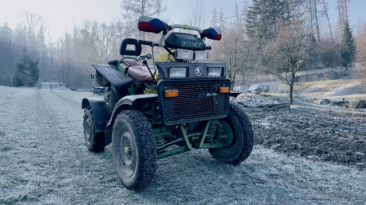 Čtyřkolka domácí výroby - 5