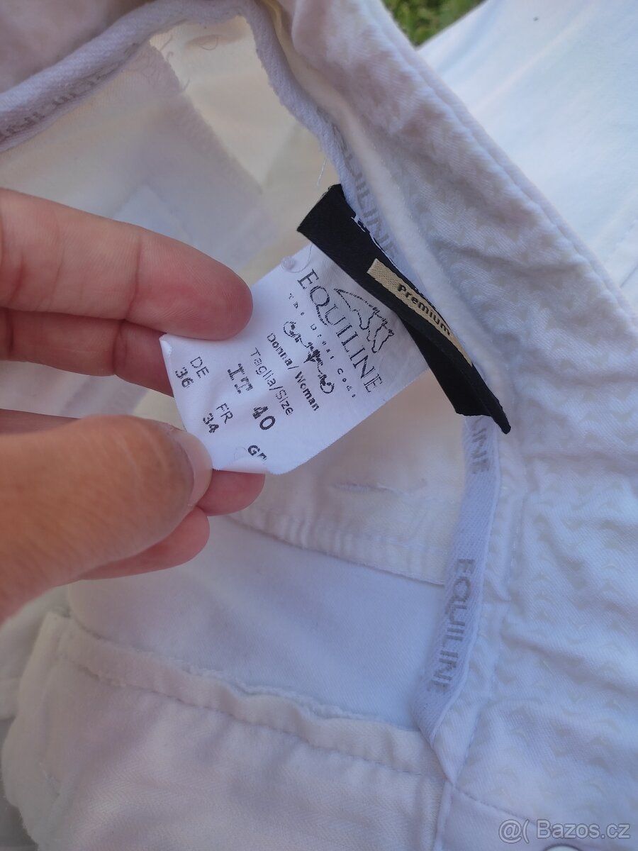 Bílé rajtky Equiline X-grip Premium kolekce - 5