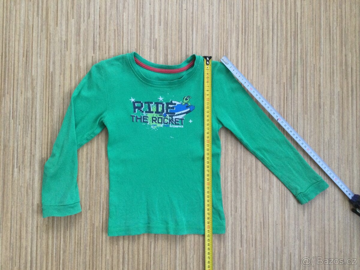 Trička vel. 104/110, 110 a 110/116, CENA 19-39 Kč/ks - 5