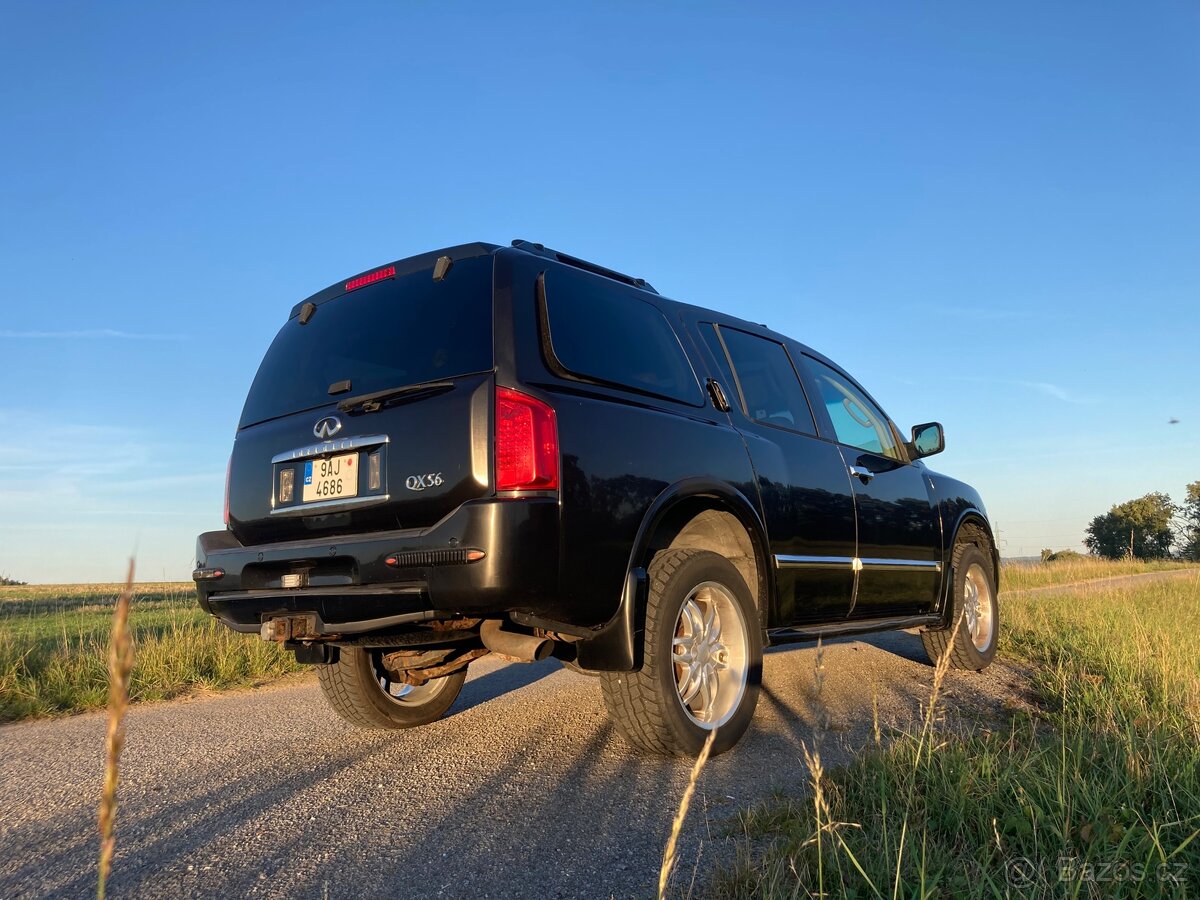 INFINITI QX 56 / V8 / 4x4 / LPG / tažné 4t - 5