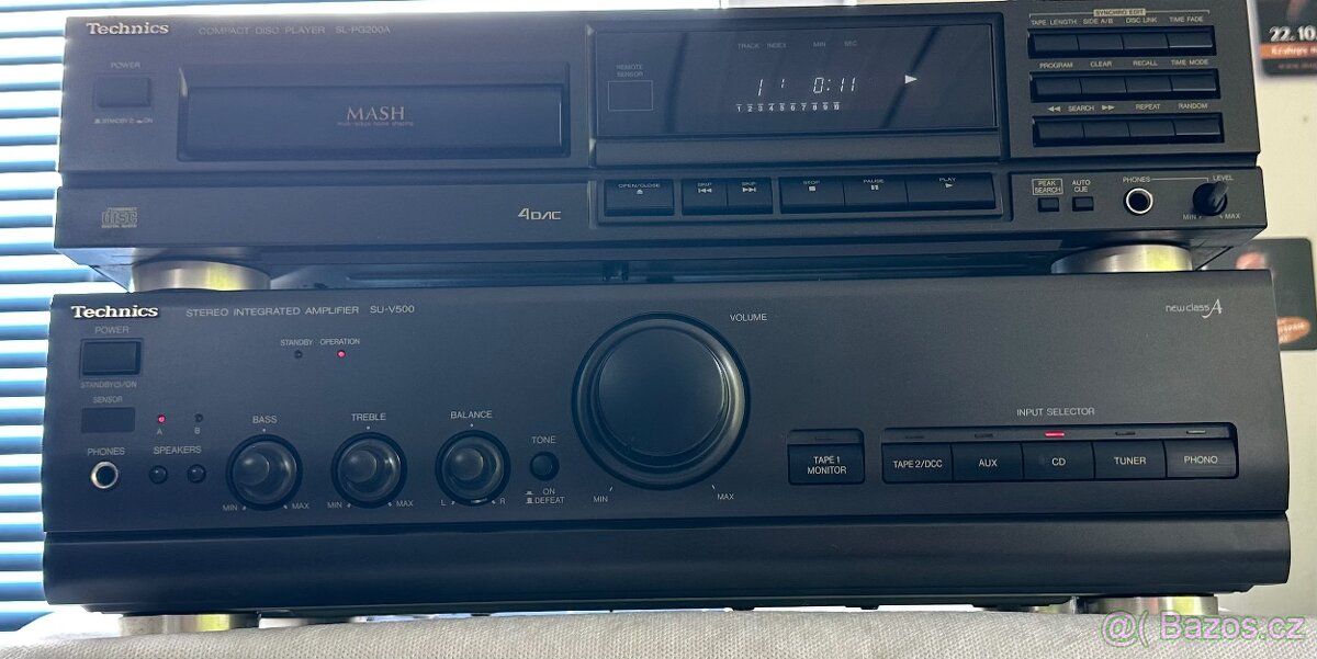 TECHNICS SL-PG200A a SU-V500 - 5