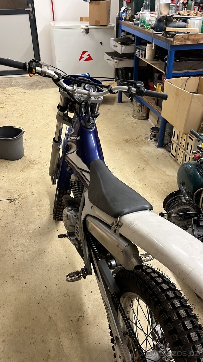 Šlapačka-trialka Scorpa 4t - 5