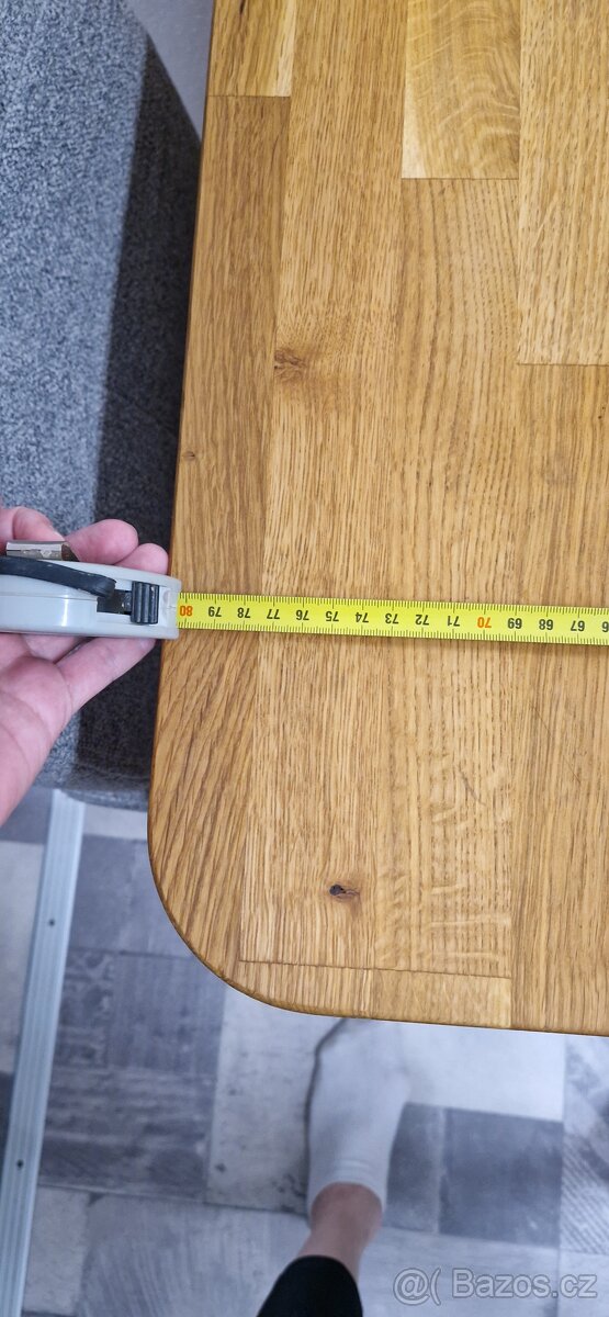 Stůl masiv+židle - 5