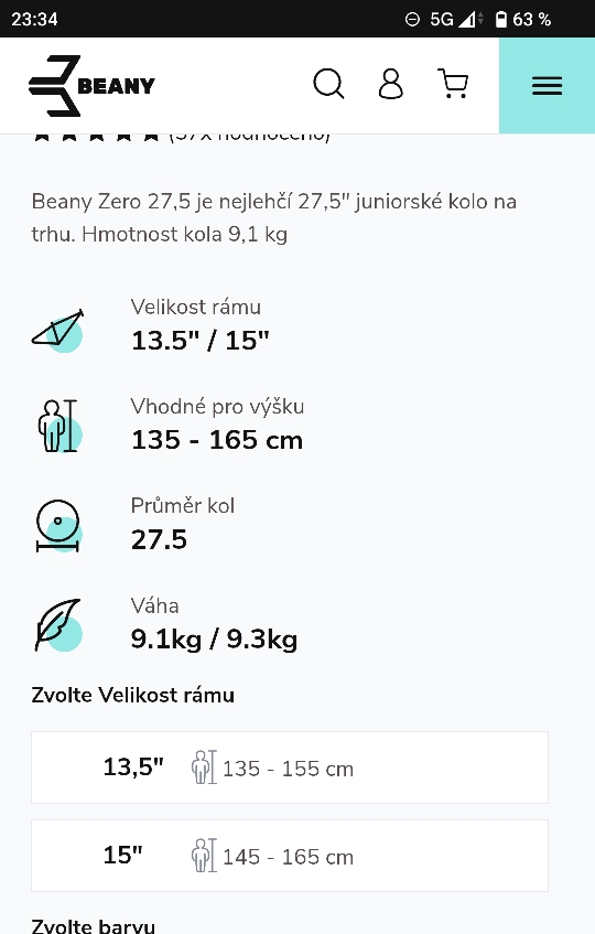 Kolo Beany Zero 27,5 - 5