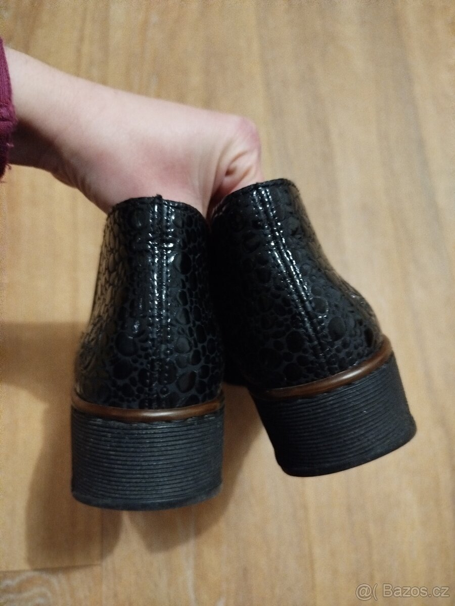 Boty na podzim/jaro Rieker, vel. 38 - 5