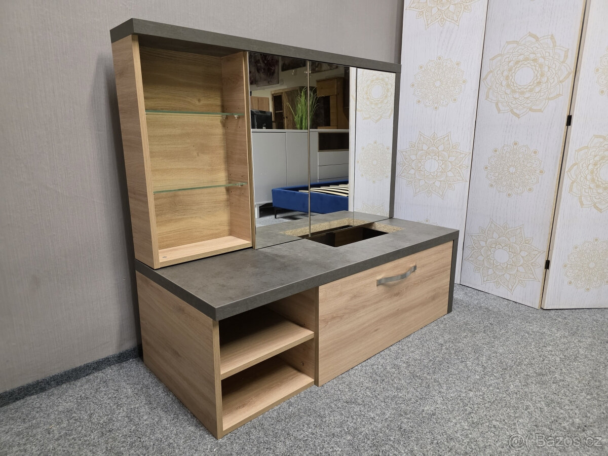 Nová koupelnová sestava BALKSEE hnědošedá - 5