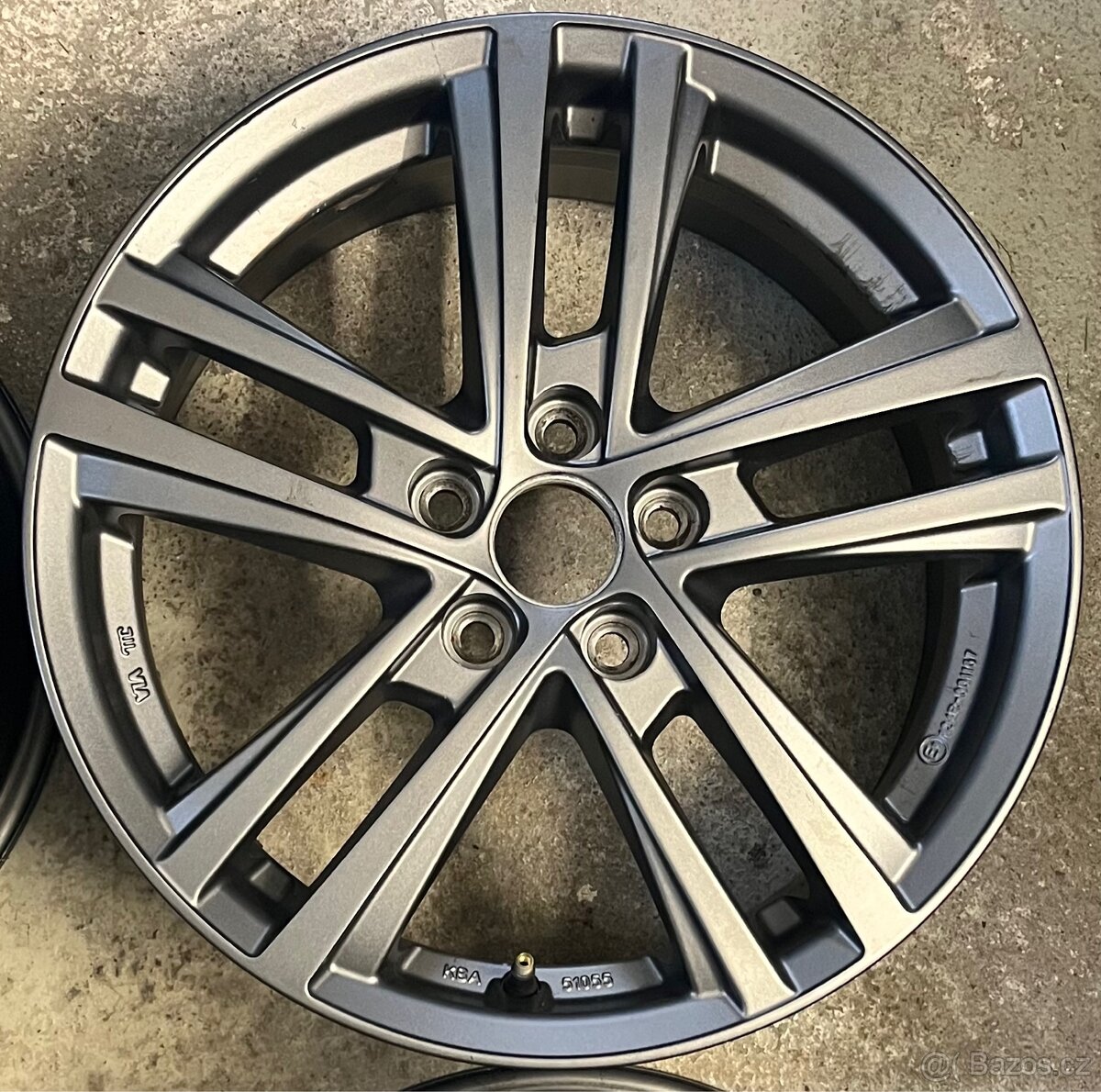 Alu disky Seat, 5x100, R16, ET45, šedé - 5