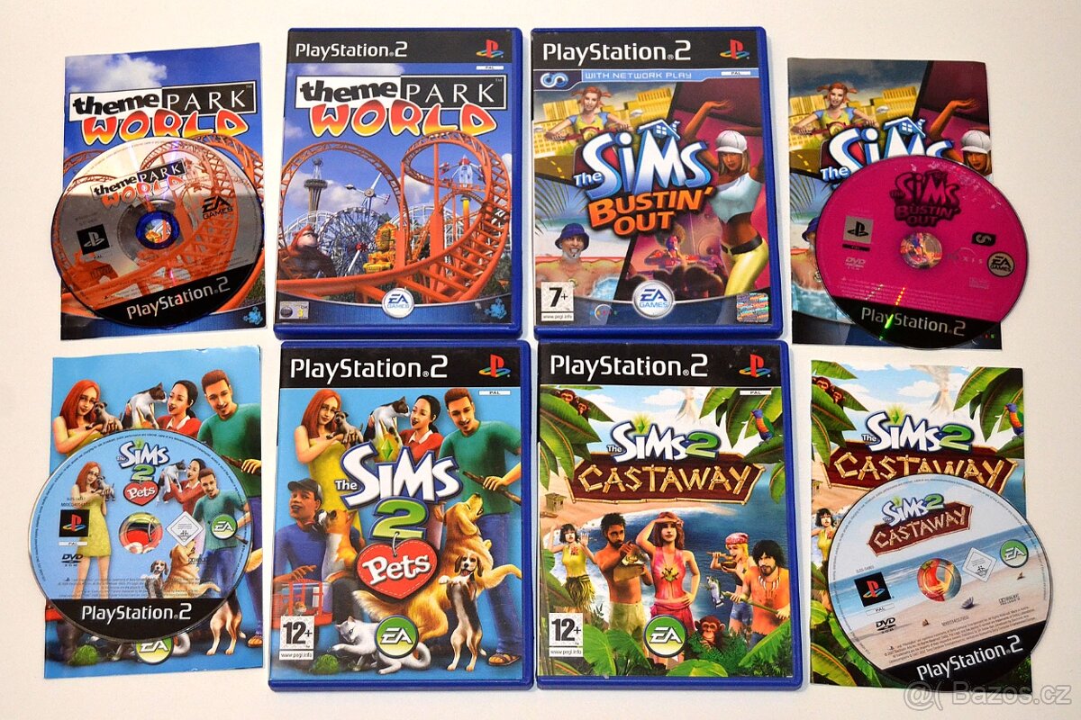 Hry pre SONY Playstation 2 FIFA, Sims, Sonic... - 5