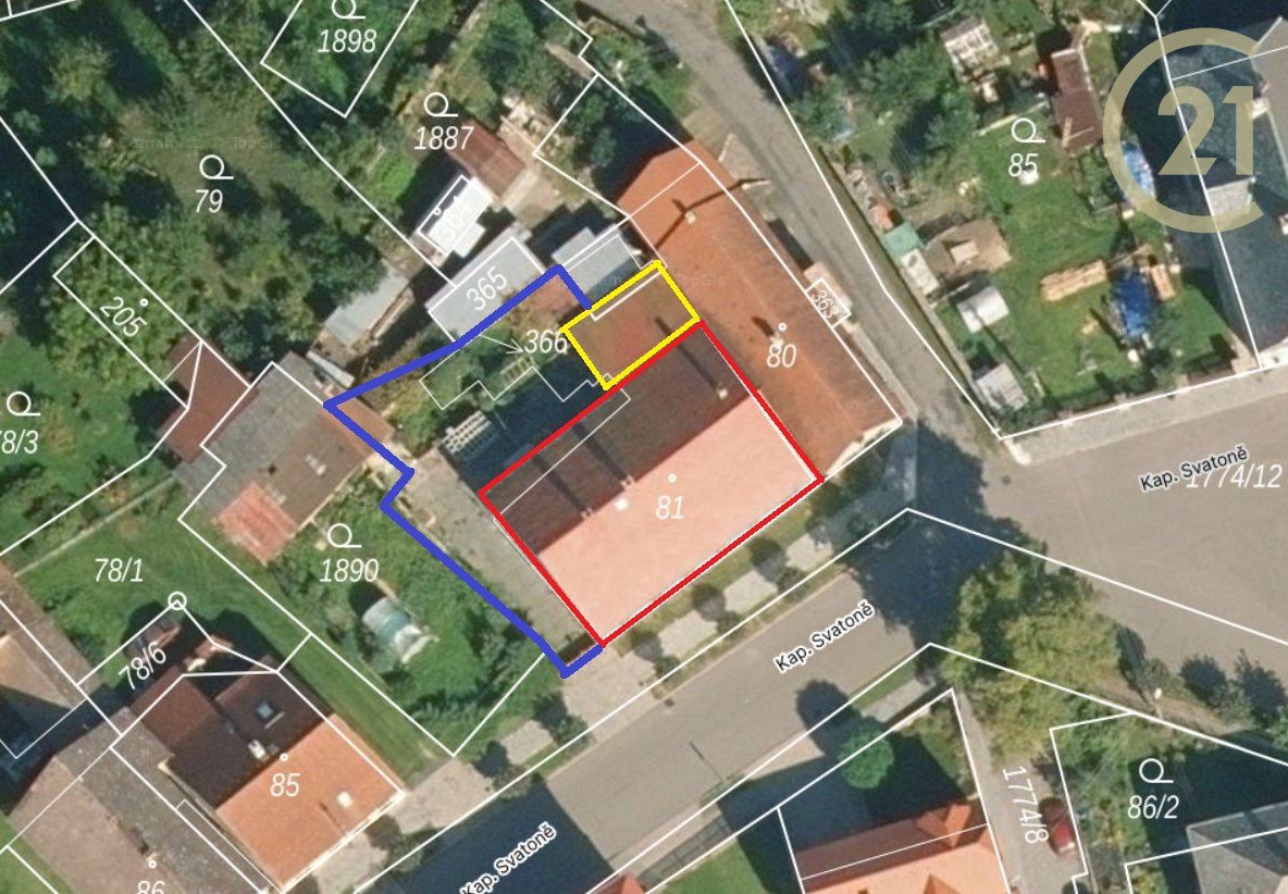 RD Předhradí, CP 489 m2, dvůr, dvougenerační, podkroví, k... - 5