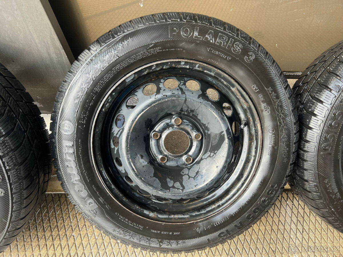 195/65R15 zimní Renault megane 6,5x15 5x114,3 ET43 - 5