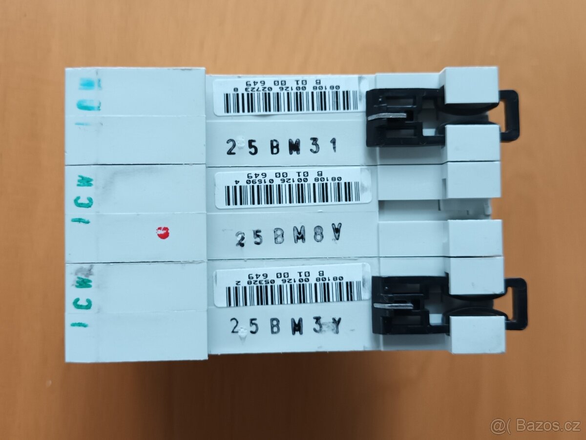 Jistič Schrack BMS0 BM018325T B 25/3 - 5