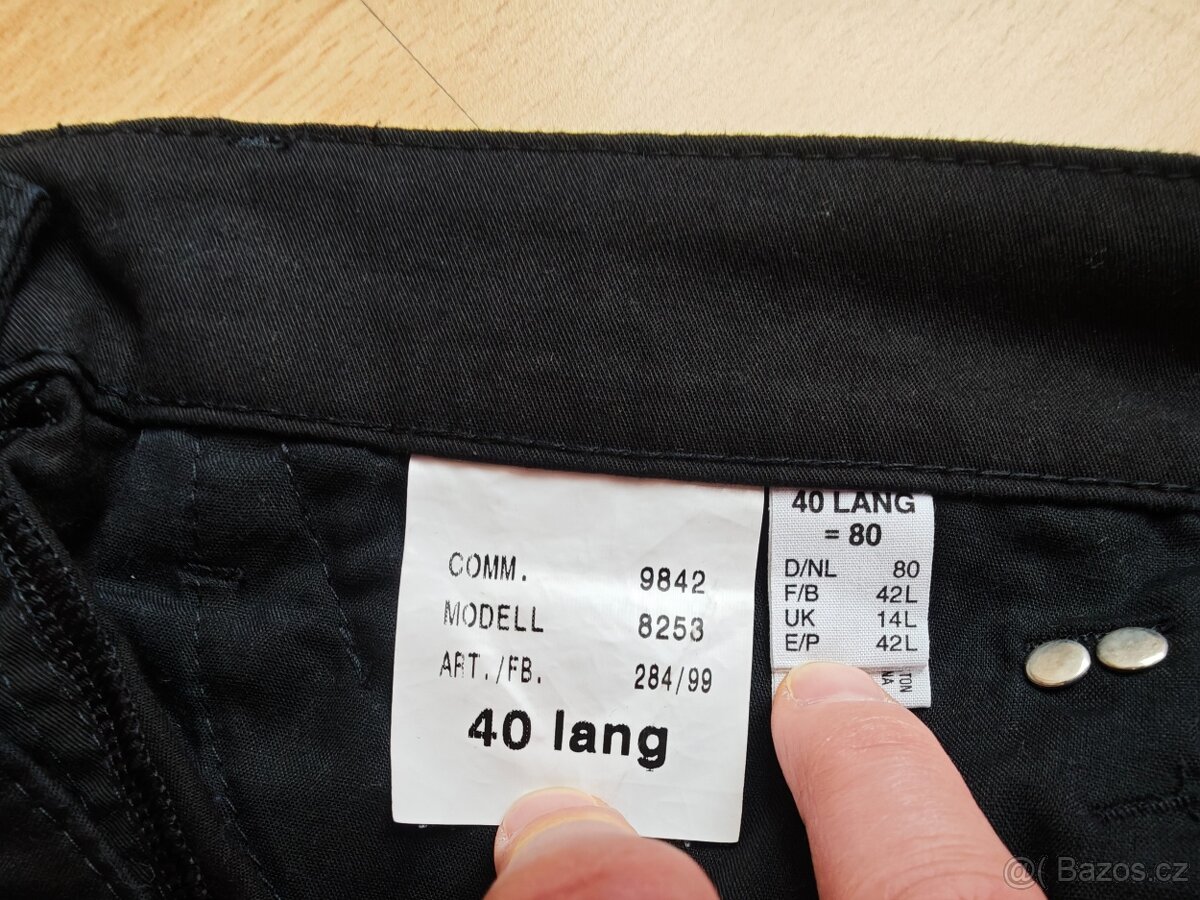 Zerres dámské černé džíny - 5