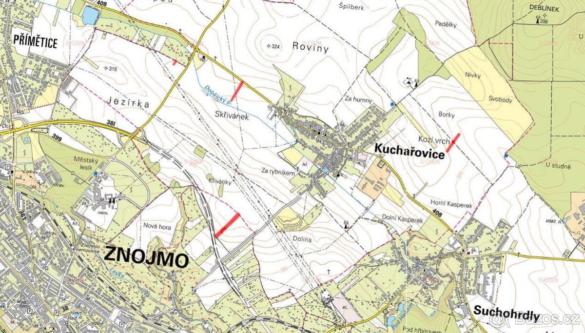 Zemědělská půda, prodej, Kuchařovice, Znojmo - 5