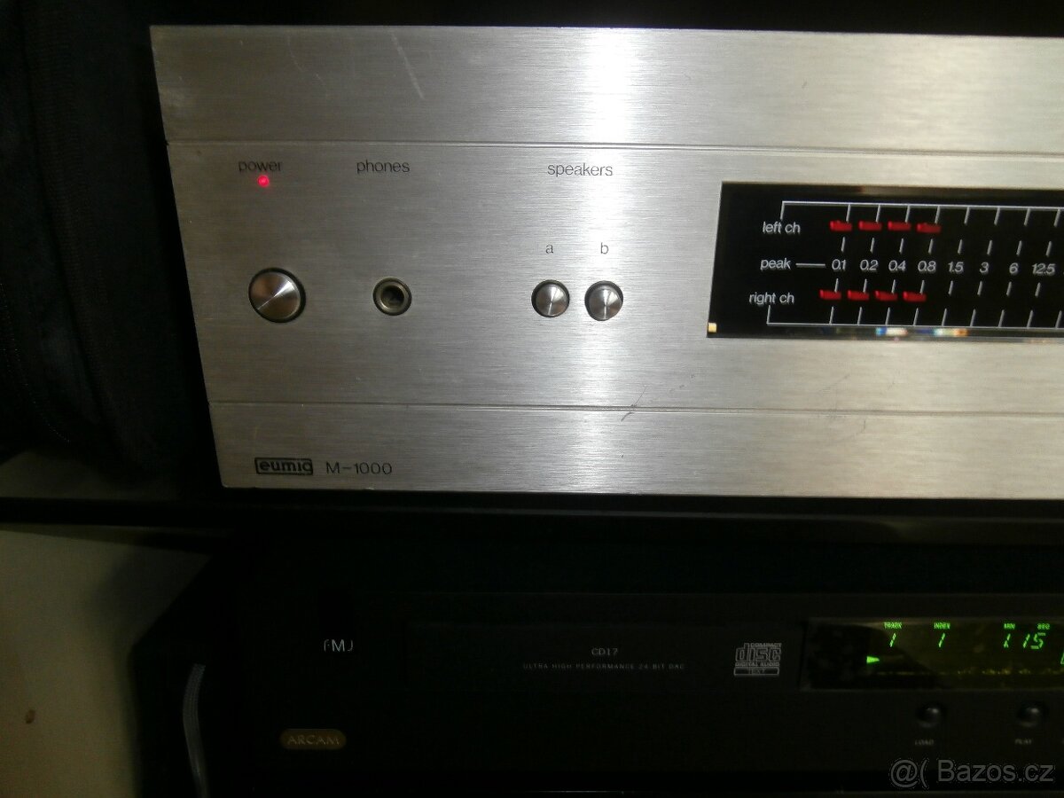 koncový zesilovač EUMIG "LUXMAN" M-1000 - 5