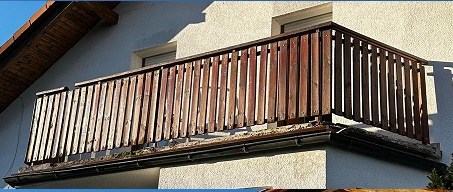 Konstrukce na balkonové zábradlí - 5