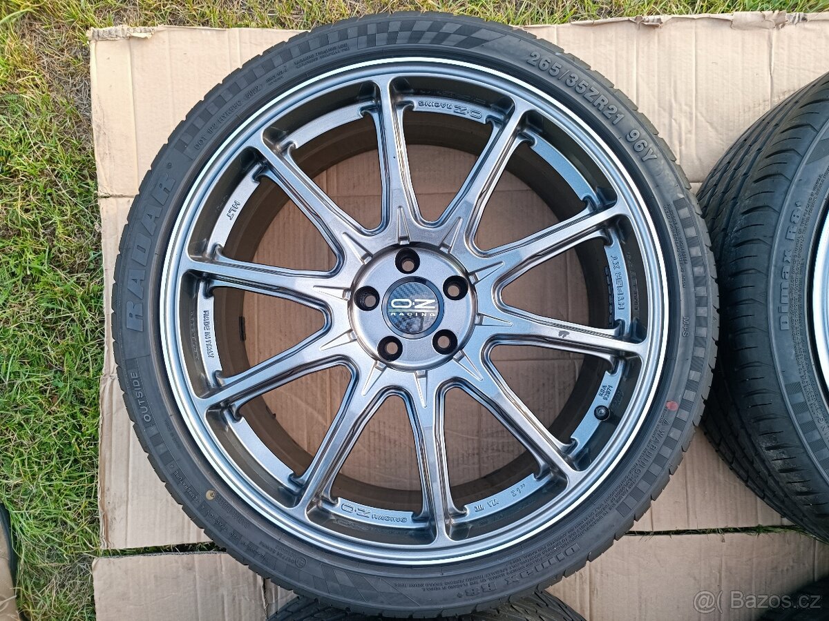Prodám 21" OZ Racing HyperXT HLT (21x9, ET37, 5x112) - 5