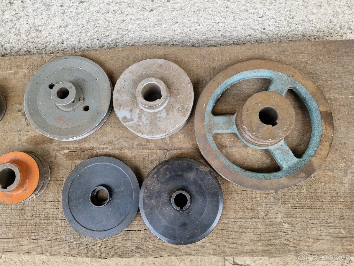 Řemenice pro elektromotory 15 ks - 5